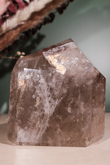 Smokey Quartz Tower 1.6kg - Tali & Loz Crystals