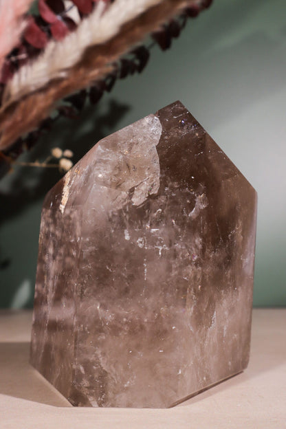 Smokey Quartz Tower 1.6kg - Tali & Loz Crystals