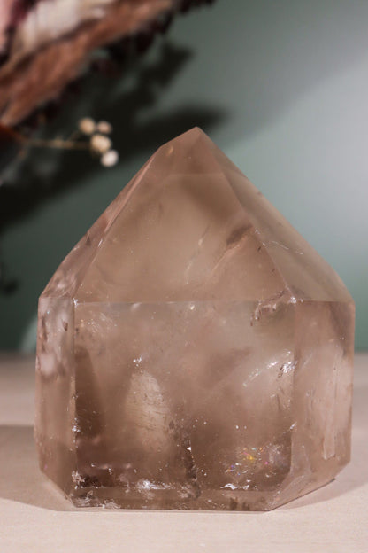 Smokey Quartz Tower with Phantom Inclusions 0.6kg Towers Tali & Loz Crystals