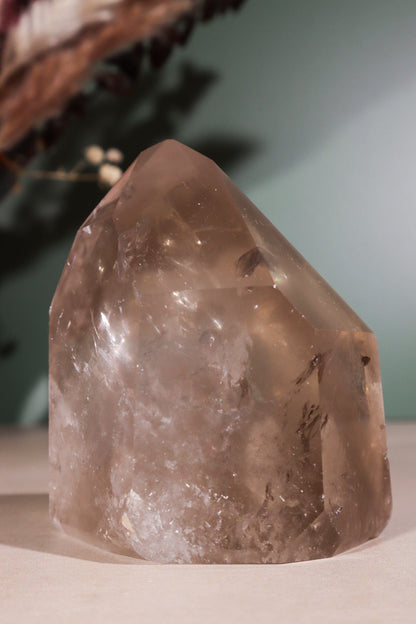 Smokey Quartz Tower with Phantom Inclusions 0.6kg Towers Tali & Loz Crystals