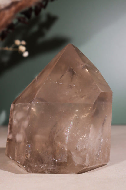 Smokey Quartz Tower with Phantom Inclusions 0.6kg Towers Tali & Loz Crystals