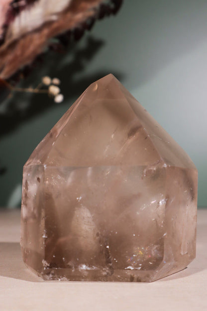 Smokey Quartz Tower with Phantom Inclusions 0.6kg Towers Tali & Loz Crystals