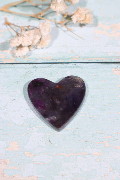 Sugilite Heart 10.90gr Freeforms Tali & Loz Crystals