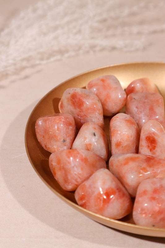 Sunstone Tumblestones 20-30mm Tumblestones Tali & Loz Crystals