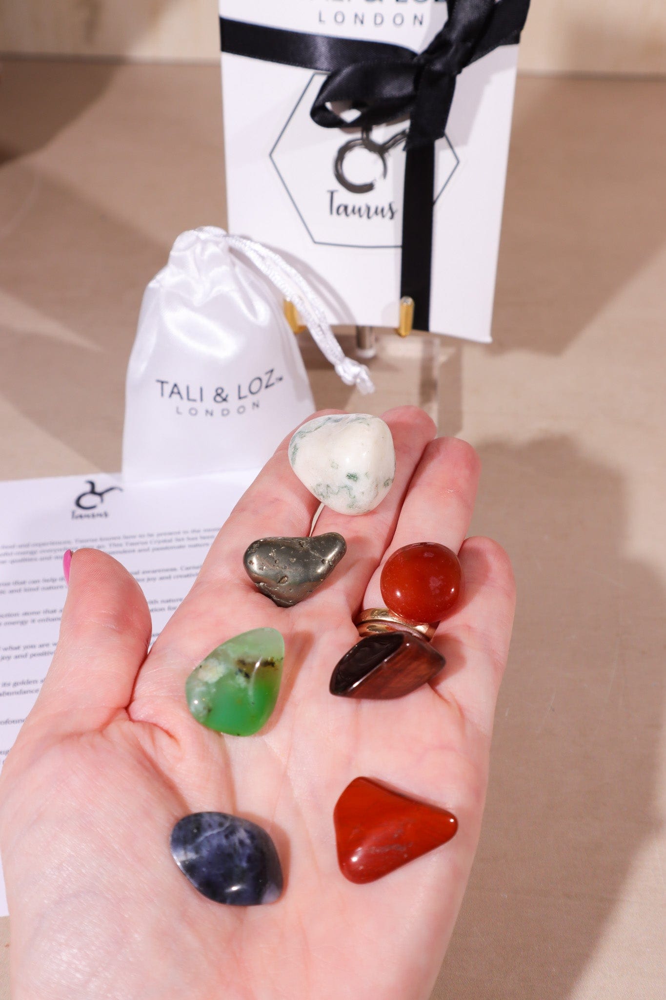 Taurus Zodiac Crystal Set Crystal Sets Tali & Loz