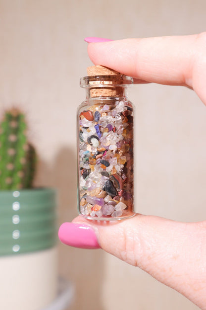 Tiny Chip Mix Bottle 10ml Crystal Chips Tali & Loz Crystals