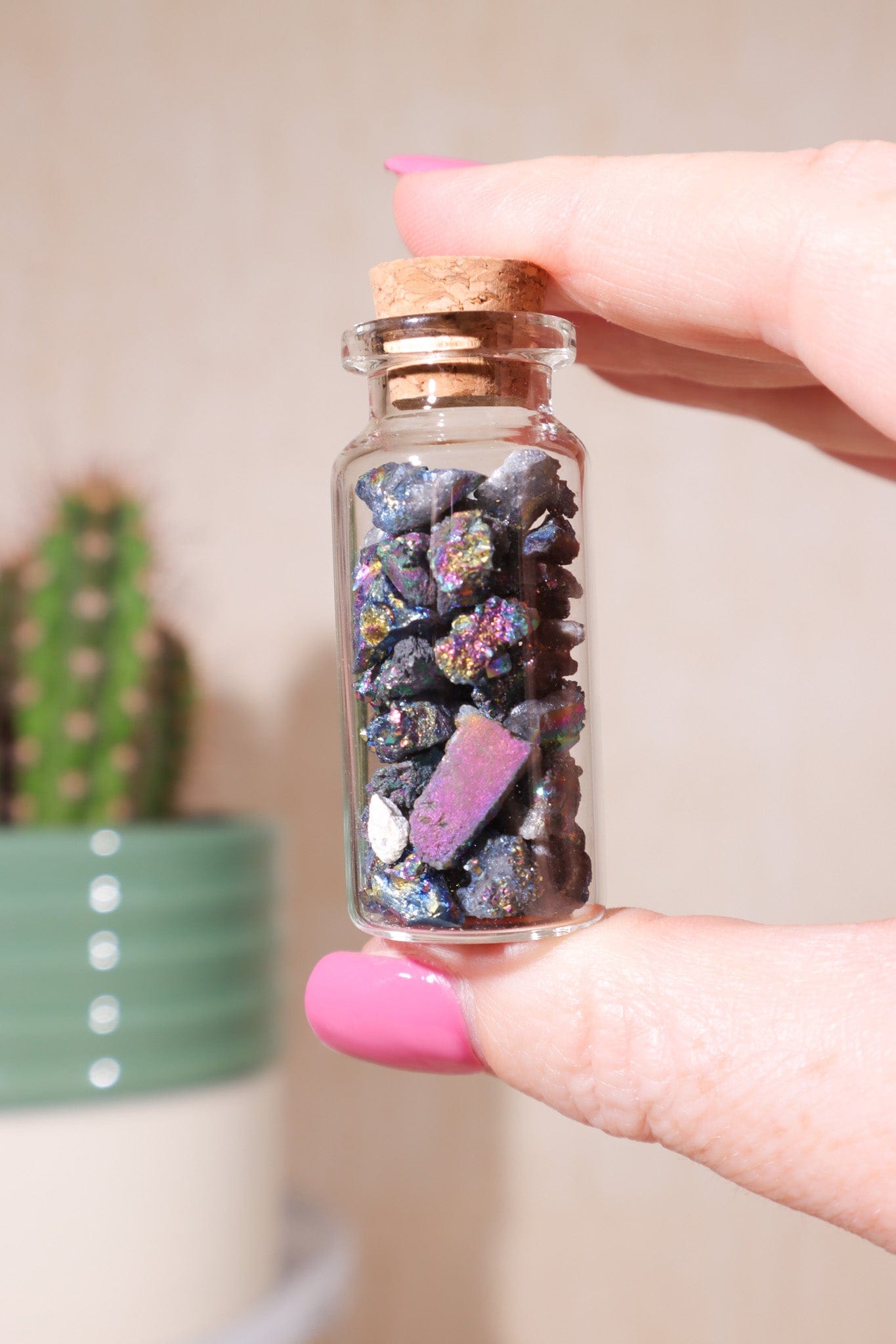 Titanium Aura Chip Bottles 10ml Crystal Chips Tali & Loz Crystals