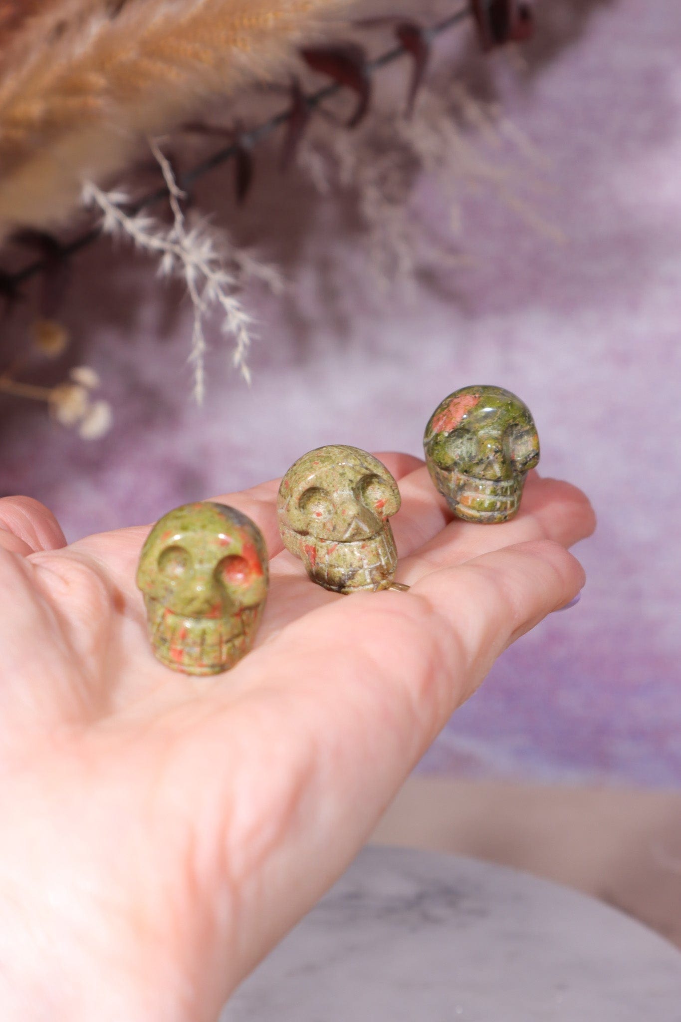 Unakite Skulls Skulls Tali & Loz Crystals