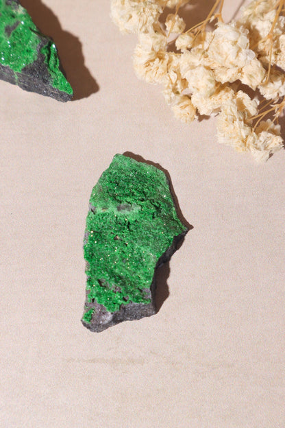 Uvarovite Garnet Specimen 9.9g Specimens Tali & Loz Crystals