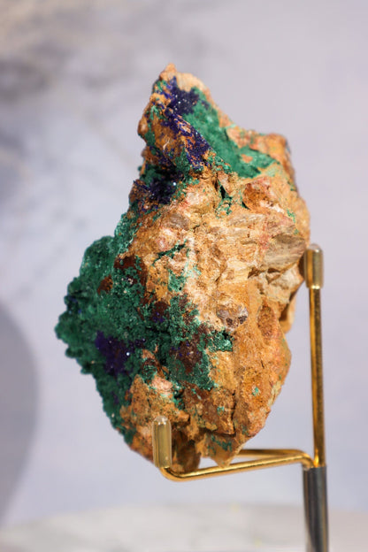 Velvet Malachite with Azurite Specimen 405gr Specimens Tali & Loz Crystals