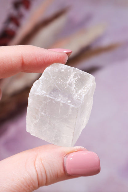 White Calcite Rough Pieces Rough Crystals Tali & Loz