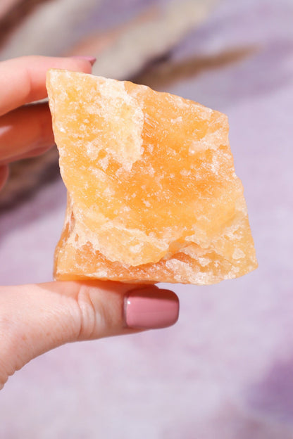 XL Yellow Calcite Rough 60-70mm Rough Crystals Tali & Loz Crystals