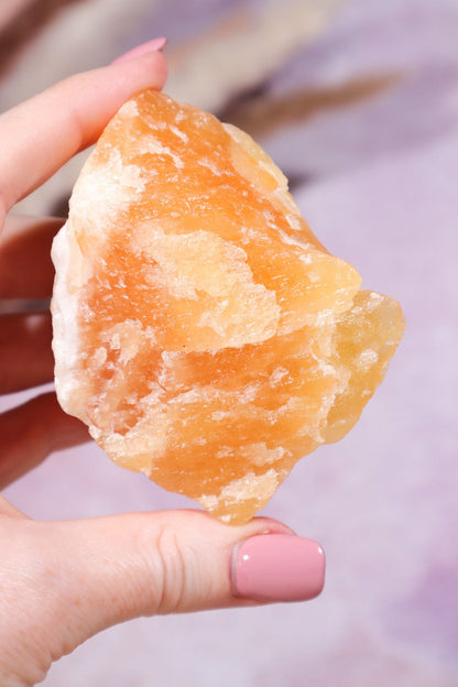 XL Yellow Calcite Rough 60-70mm Rough Crystals Tali & Loz Crystals