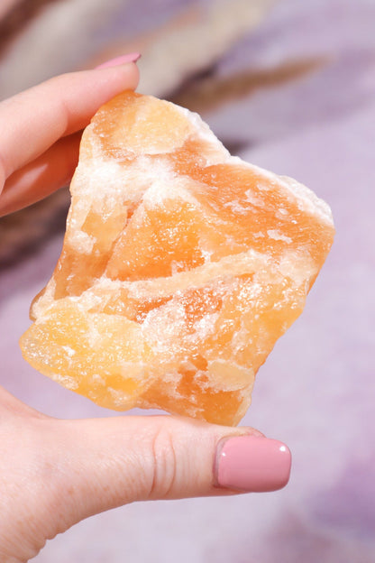 XL Yellow Calcite Rough 60-70mm Rough Crystals Tali & Loz Crystals