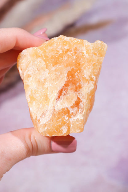 XL Yellow Calcite Rough 60-70mm Rough Crystals Tali & Loz Crystals