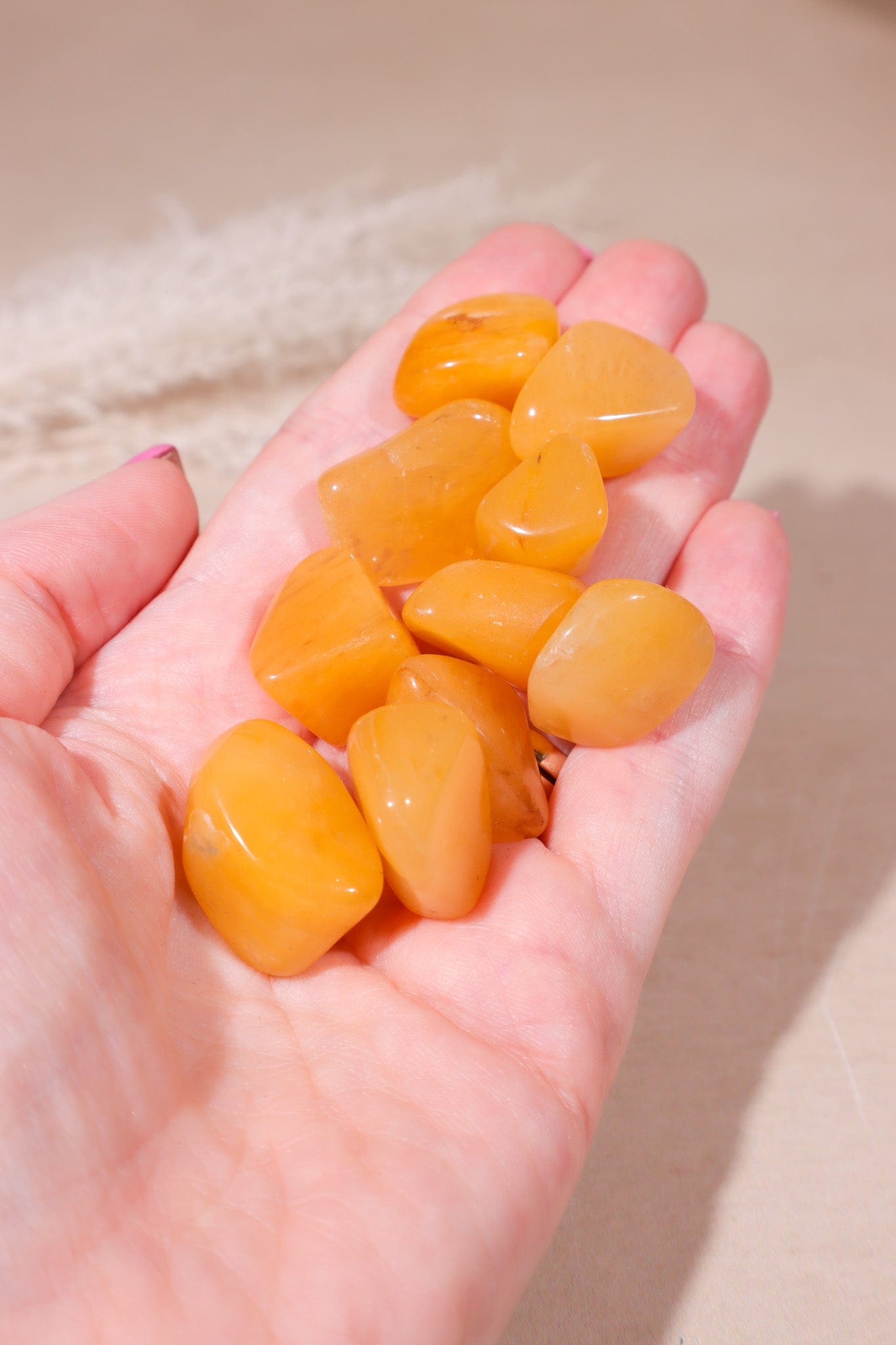 Yellow Aventurine Tumblestones 20-30mm Tumblestones Tali & Loz Crystals