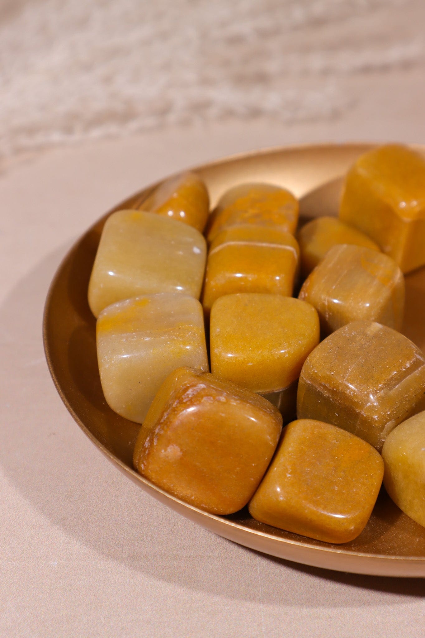 Yellow Aventurine Tumblestones 20-40mm Tumblestones Tali & Loz Crystals