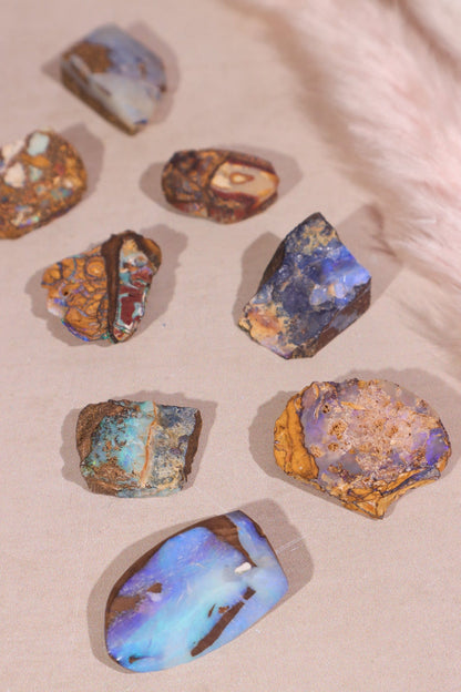 Yowah Boulder Opal Rough 3.83gr Rocks & Fossils Tali & Loz Crystals