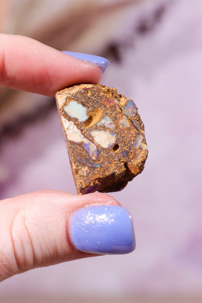 Yowah Boulder Opal Rough 6.41gr Rocks & Fossils Tali & Loz Crystals