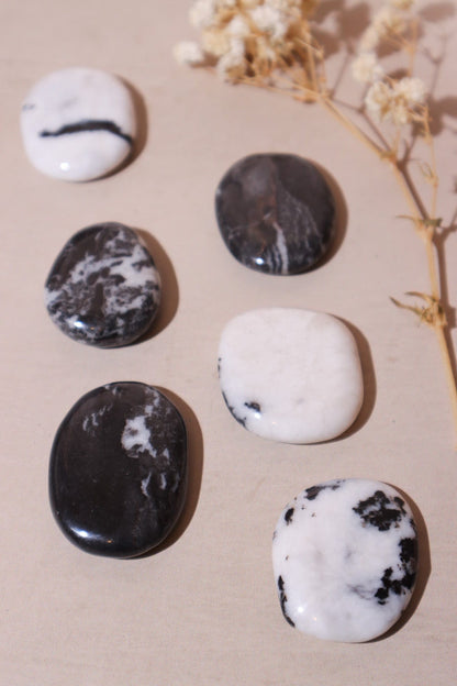 Zebra Agate Palmstones Palmstone Tali & Loz