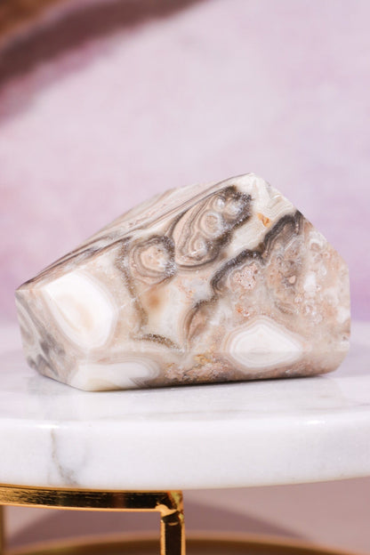 Zebra Calcite Freeform 186gr Freeforms Tali & Loz Crystals