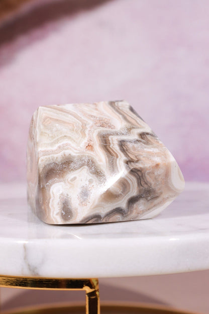 Zebra Calcite Freeform 186gr Freeforms Tali & Loz Crystals