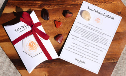 Sacral Chakra Crystal Kit Crystal Sets Tali & Loz